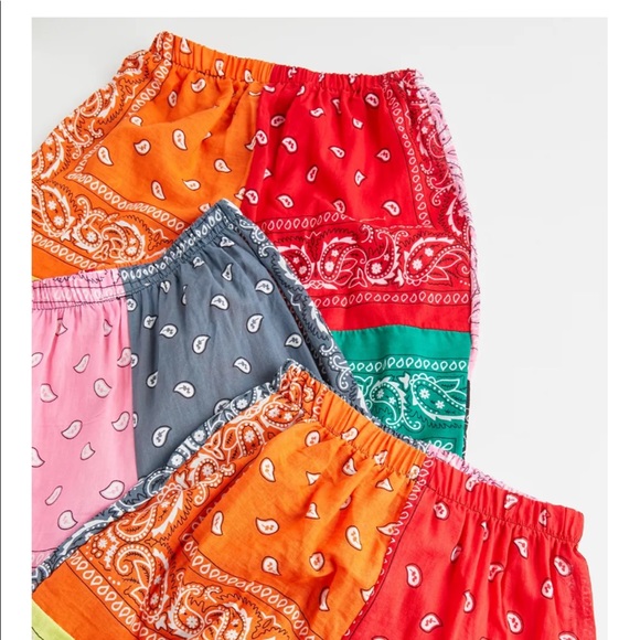 Urban outfitters urban renewal bandana pants - Picture 8 of 10